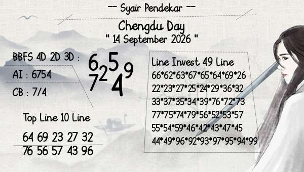 Syair Pendekar - Chengdu Day