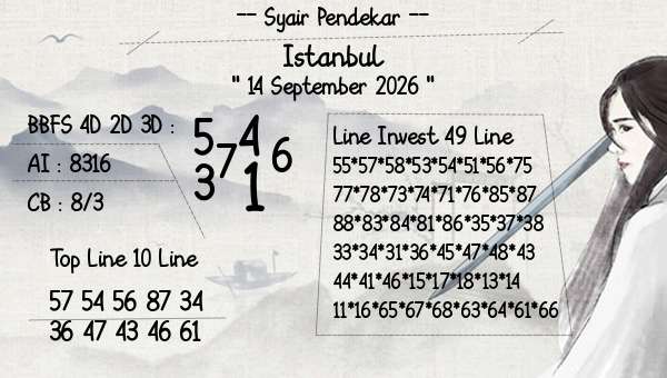 Syair Pendekar - Istanbul