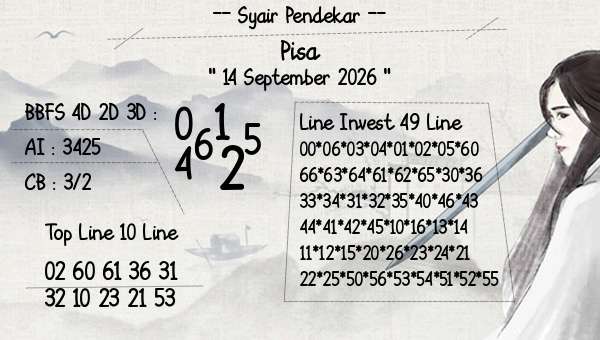 Syair Pendekar - Pisa