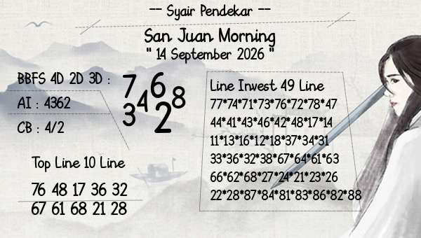 Syair Pendekar - San Juan Morning