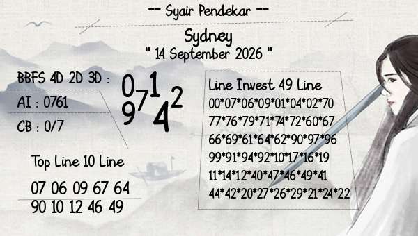 Syair Pendekar - Sydney
