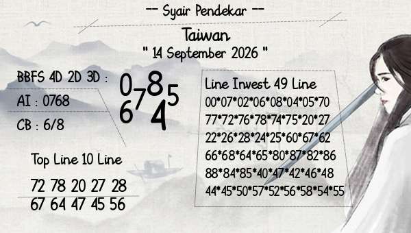 Syair Pendekar - Taiwan