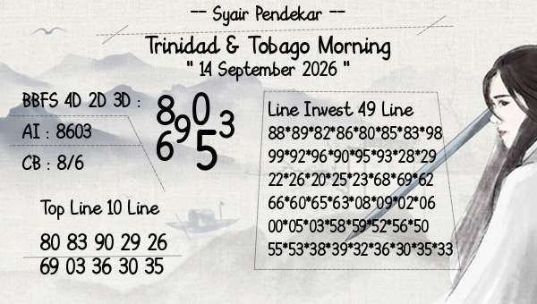 Syair Pendekar - Trinidad & Tobago Morning