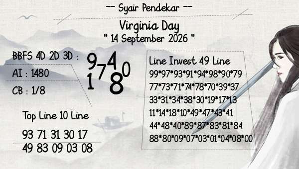 Syair Pendekar - Virginia Day
