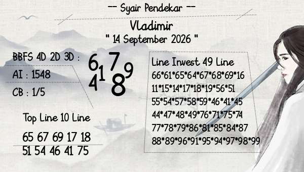 Syair Pendekar - Vladimir