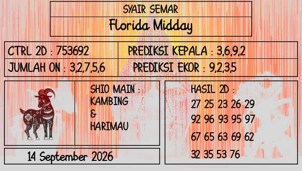 SYAIR SEMAR - Florida Midday