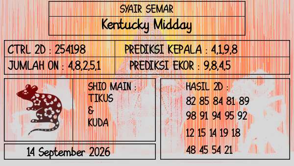SYAIR SEMAR - Kentucky Midday