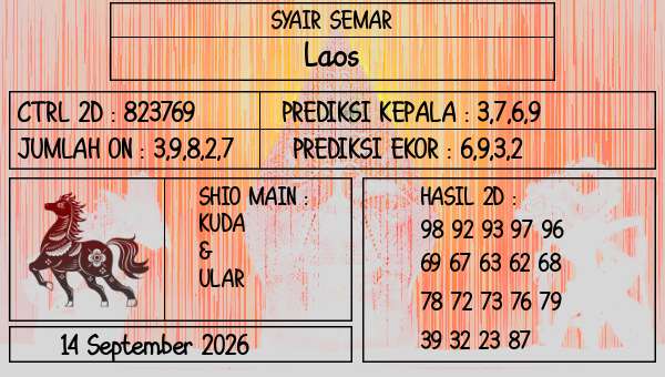 SYAIR SEMAR - Laos