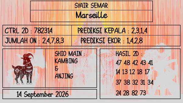 SYAIR SEMAR - Marseille