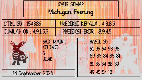 SYAIR SEMAR - Michigan Evening