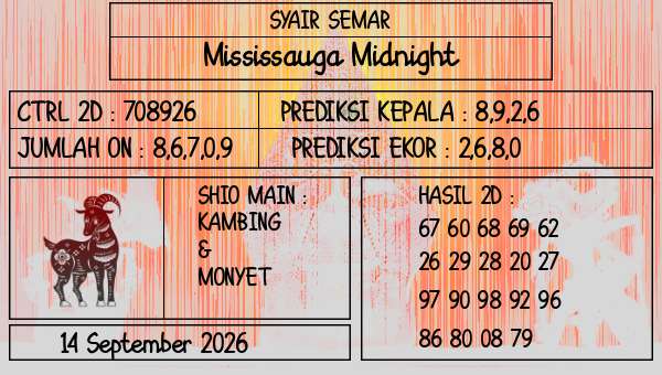 SYAIR SEMAR - Mississauga Midnight