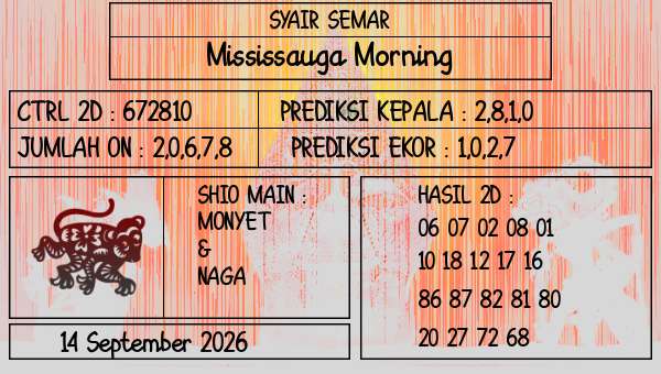 SYAIR SEMAR - Mississauga Morning