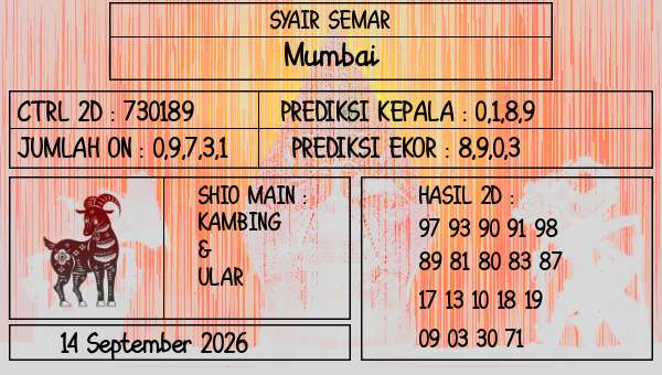 SYAIR SEMAR - Mumbai