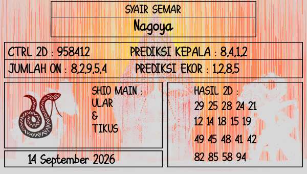 SYAIR SEMAR - Nagoya