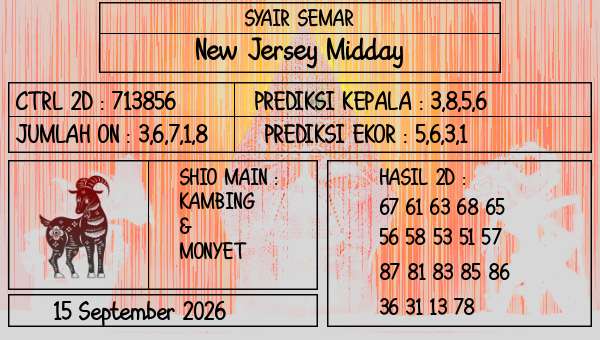 SYAIR SEMAR - New Jersey Midday