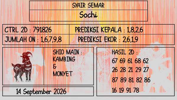 SYAIR SEMAR - Sochi