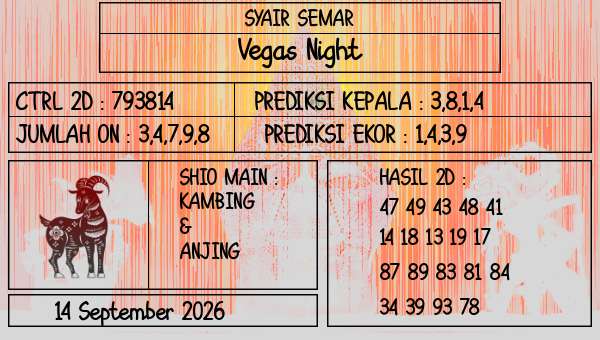 SYAIR SEMAR - Vegas Night