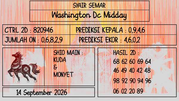 SYAIR SEMAR - Washington Dc Midday