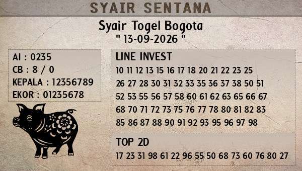 - Syair Togel Bogota