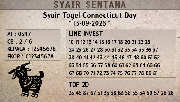  - Syair Togel Connecticut Day