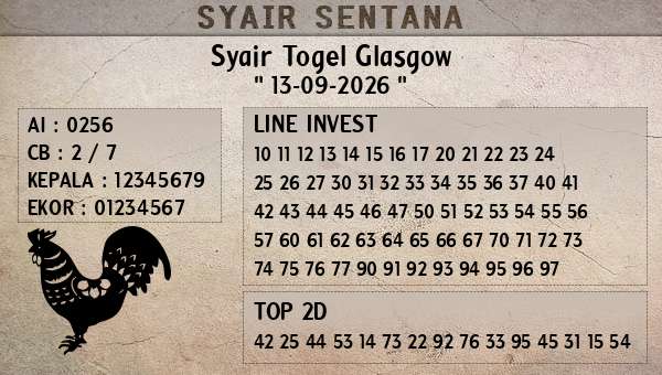  - Syair Togel Glasgow