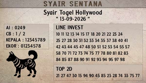 - Syair Togel Hollywood
