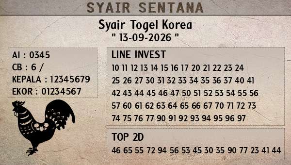 - Syair Togel Korea
