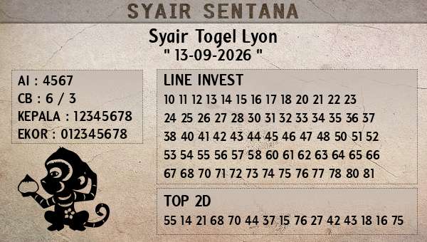 - Syair Togel Lyon