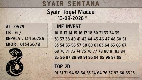 - Syair Togel Macau