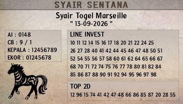  - Syair Togel Marseille