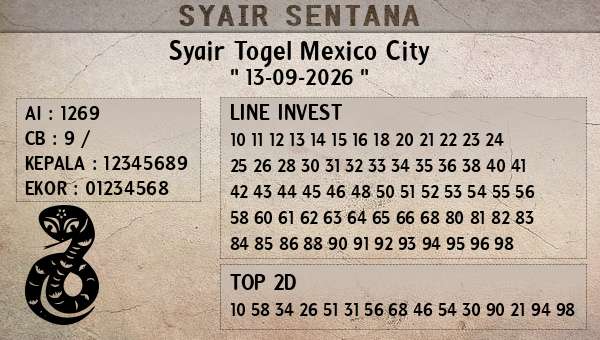  - Syair Togel Mexico City