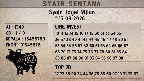  - Syair Togel Milan