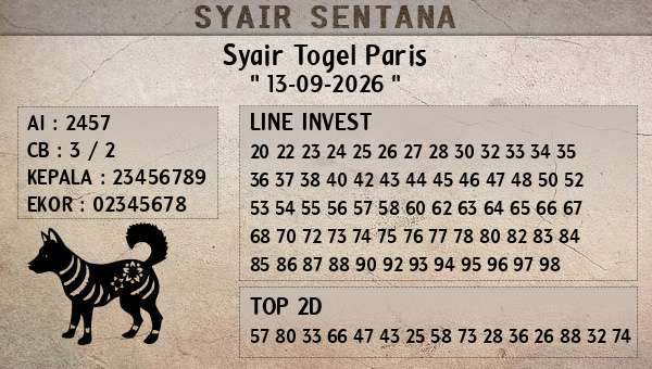  - Syair Togel Paris
