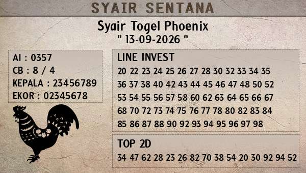 - Syair Togel Phoenix