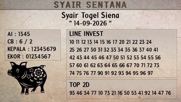  - Syair Togel Siena
