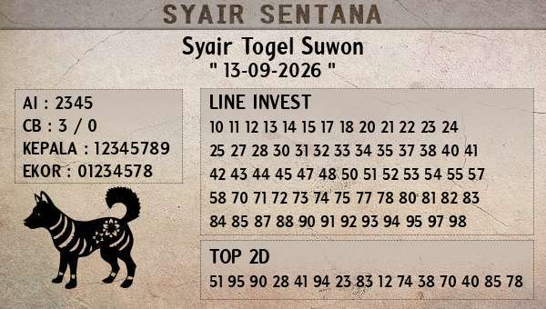 - Syair Togel Suwon