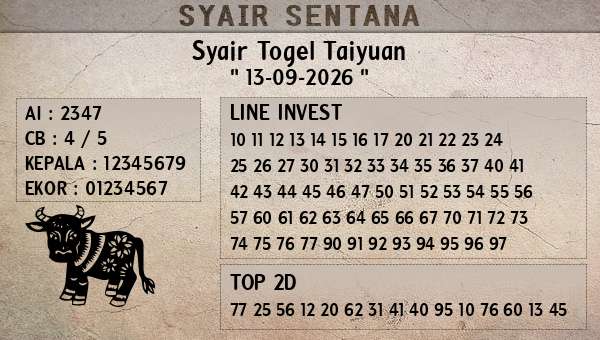  - Syair Togel Taiyuan