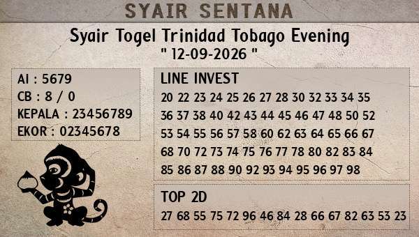  - Syair Togel Trinidad Tobago Evening