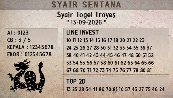  - Syair Togel Troyes