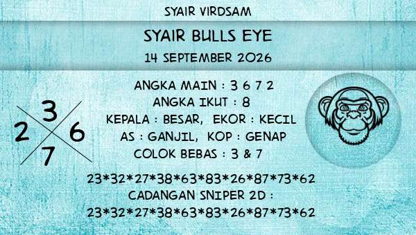 Syair Virdsam - Syair Bulls Eye
