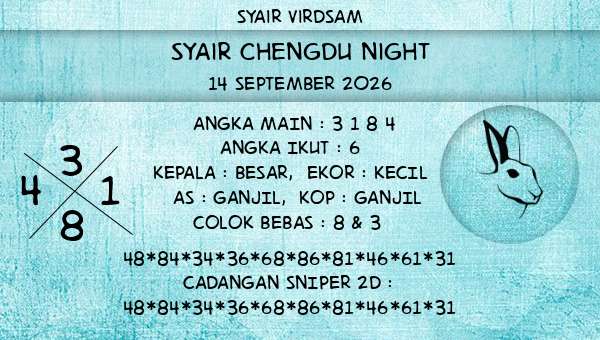 Syair Virdsam - Syair Chengdu Night