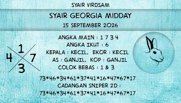 Syair Virdsam - Syair Georgia Midday