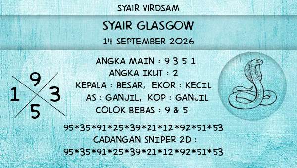 Syair Virdsam - Syair Glasgow
