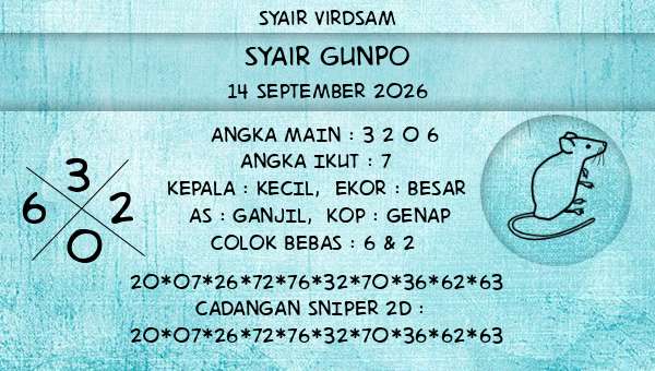 Syair Virdsam - Syair Gunpo