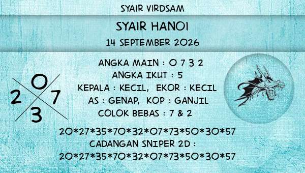 Syair Virdsam - Syair Hanoi