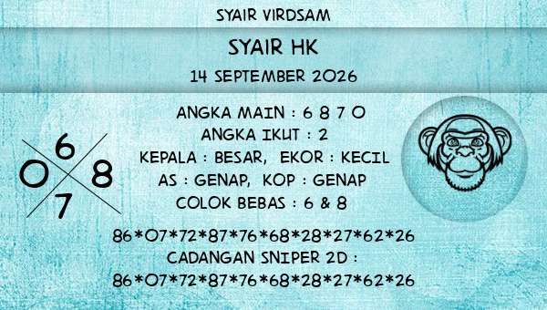 Syair Virdsam - Syair HK