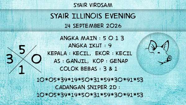 Syair Virdsam - Syair Illinois Evening