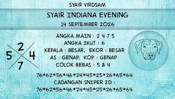Syair Virdsam - Syair Indiana Evening