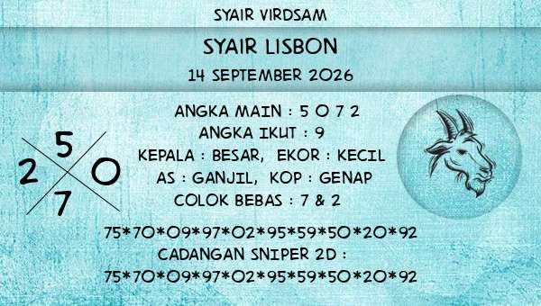 Syair Virdsam - Syair Lisbon