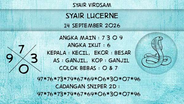 Syair Virdsam - Syair Lucerne